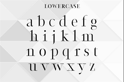 RUNWAY - a Fashion Inspired Typeface