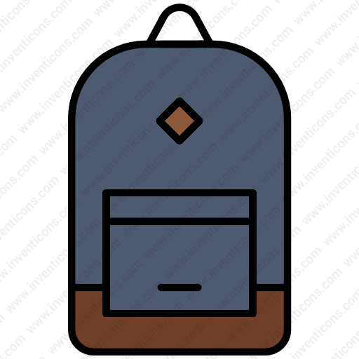Laptop Bag Icon - Download in Glyph Style