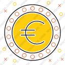 Download Euro Coin Vector Icon Inventicons