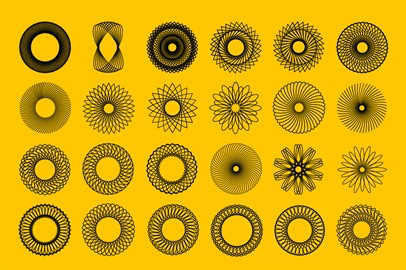 Collection 500 Mandala Vector - Graphics / Illustrations