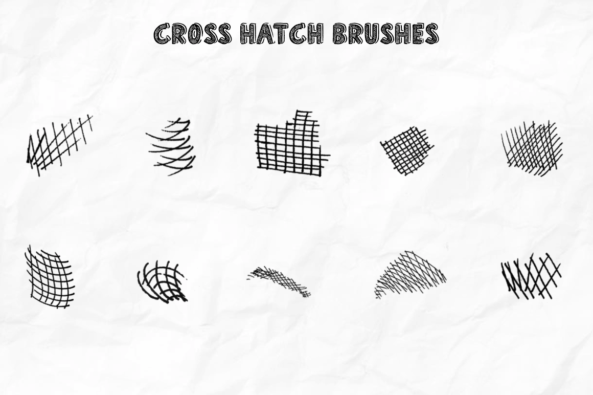 crosshatch brushes photoshop free download
